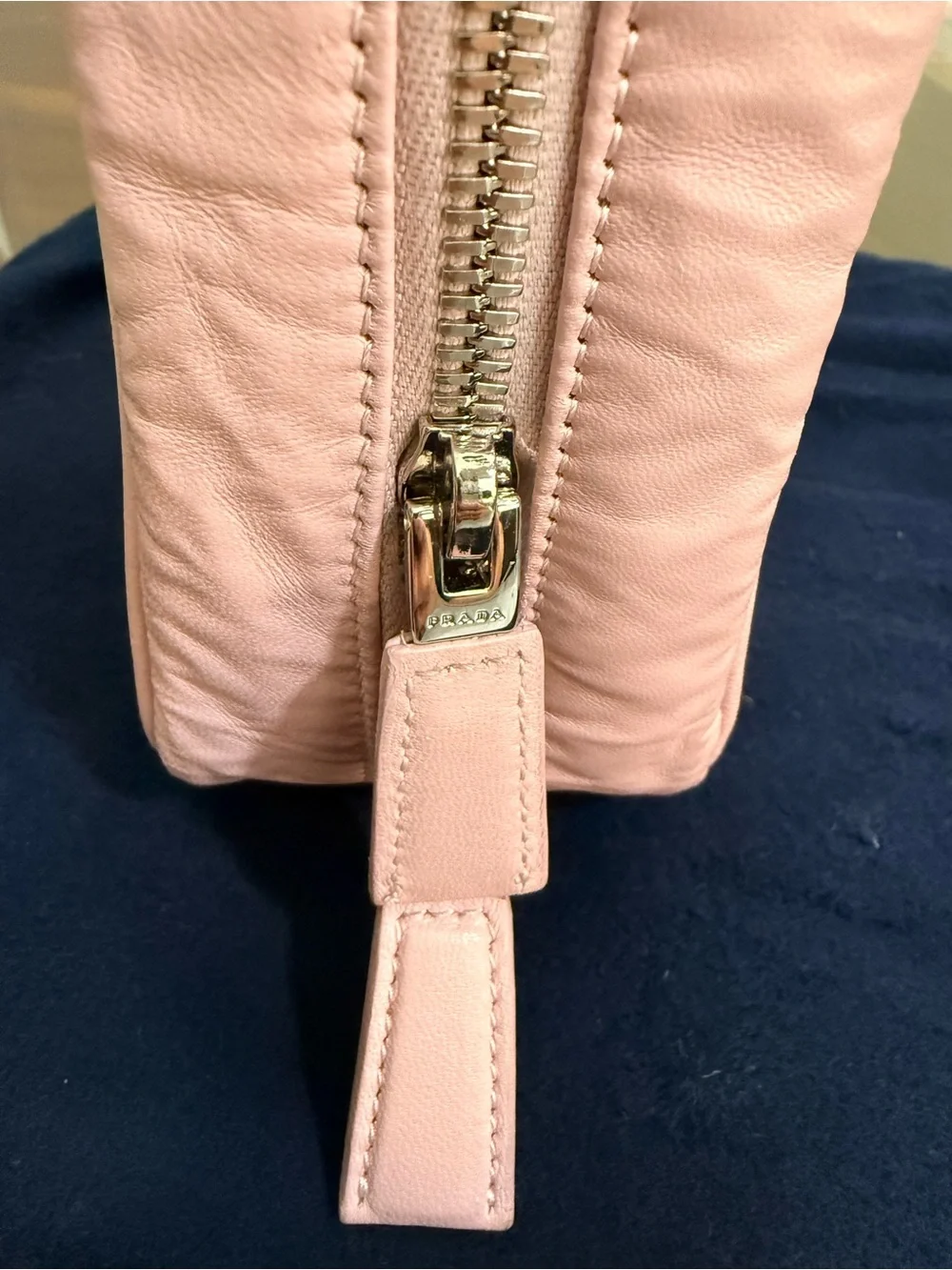 Prada Pink Re-Edition 2001 Top-Handle Bauletto Bag